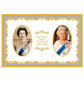 Queen Memorial Fridge Magnet