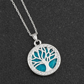 Necklace Sea Breeze Tree of Life