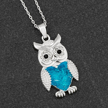 Necklace Sea Breeze Owl