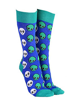 Sock Society Alien Socks Blue
