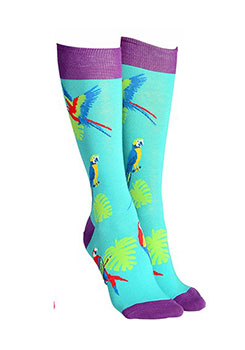 Sock Society Parrot Socks Light Green