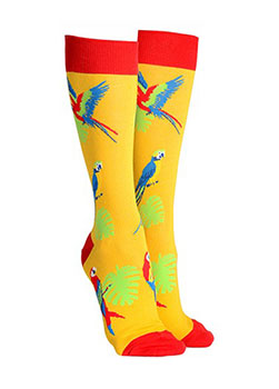 Sock Society Parrot Socks Yellow