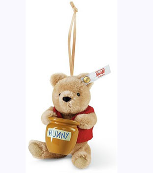 Steiff Disney Winnie The Pooh With Honeypot Ornament
