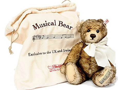 Steiff musical on sale teddy bears