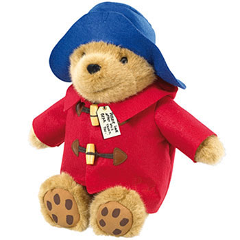 Paddington Bear Cuddly Red Coat