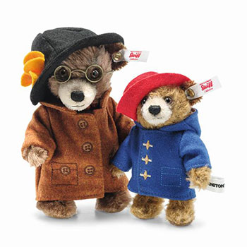Steiff Paddington and Aunt Lucy Set