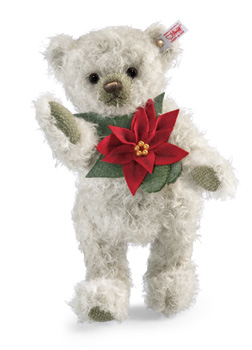 Steiff Poinsettia Teddy Bear