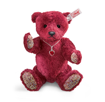 ruby teddy bear