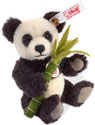 Steiff Alpaca Miniature Panda with Bamboo