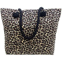 Tote Bag Leopard Print Natural