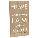 Natural Words LED Plaque Home Large