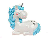 Unicorn Blue Money Box