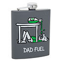 Chap Stuff Hip Flask Dad Fuel
