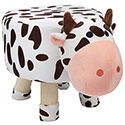 Cute Animal Footstool Cow