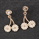 Earring Dainty Daisy Double