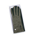 Gloves Elegant Stitched Green