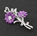 Brooch Gerbera Daisy