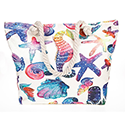 Tote Bag Glittered Shells