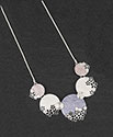 Necklace Hazy Tones Floral Modern