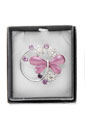 Brooch Pearlised Butterfly Pearl Pink