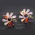Earrings Colourful Wheel Earrings