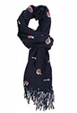 Scarf Robin Cashmere Feel Scarf Dark Blue