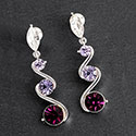 Earrings 4 Shades Purple