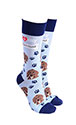 Sock Society Dog Socks Dachshund Light Blue