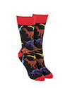Sock Society Dinosaur Socks Black