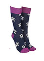 Sock Society Football Socks Purple