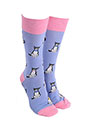 Sock Society Cat Socks Lilac