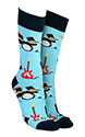 Sock Society Rock and Roll Socks Light Blue