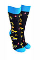 Sock Society Diggers Socks Black and Blue