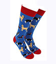 Sock Society Dog Socks Dark Blue