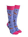 Sock Society Horses Socks Purple