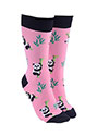 Sock Society Panda Socks Pink