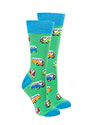 Sock Society Camper Van Socks Green