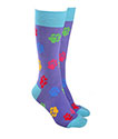 Sock Society Paw Prints Socks Purple