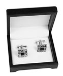 Silver Square Cufflinks