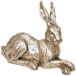 Champagne Bronze Hare Lying