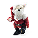 Steiff Santa Christmas Teddy Bear Musical